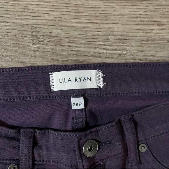 Lila Ryan Stitch Fix Womens Super Skinny Denim Jeans Size 28P Dark Purple - Picture 4 of 10